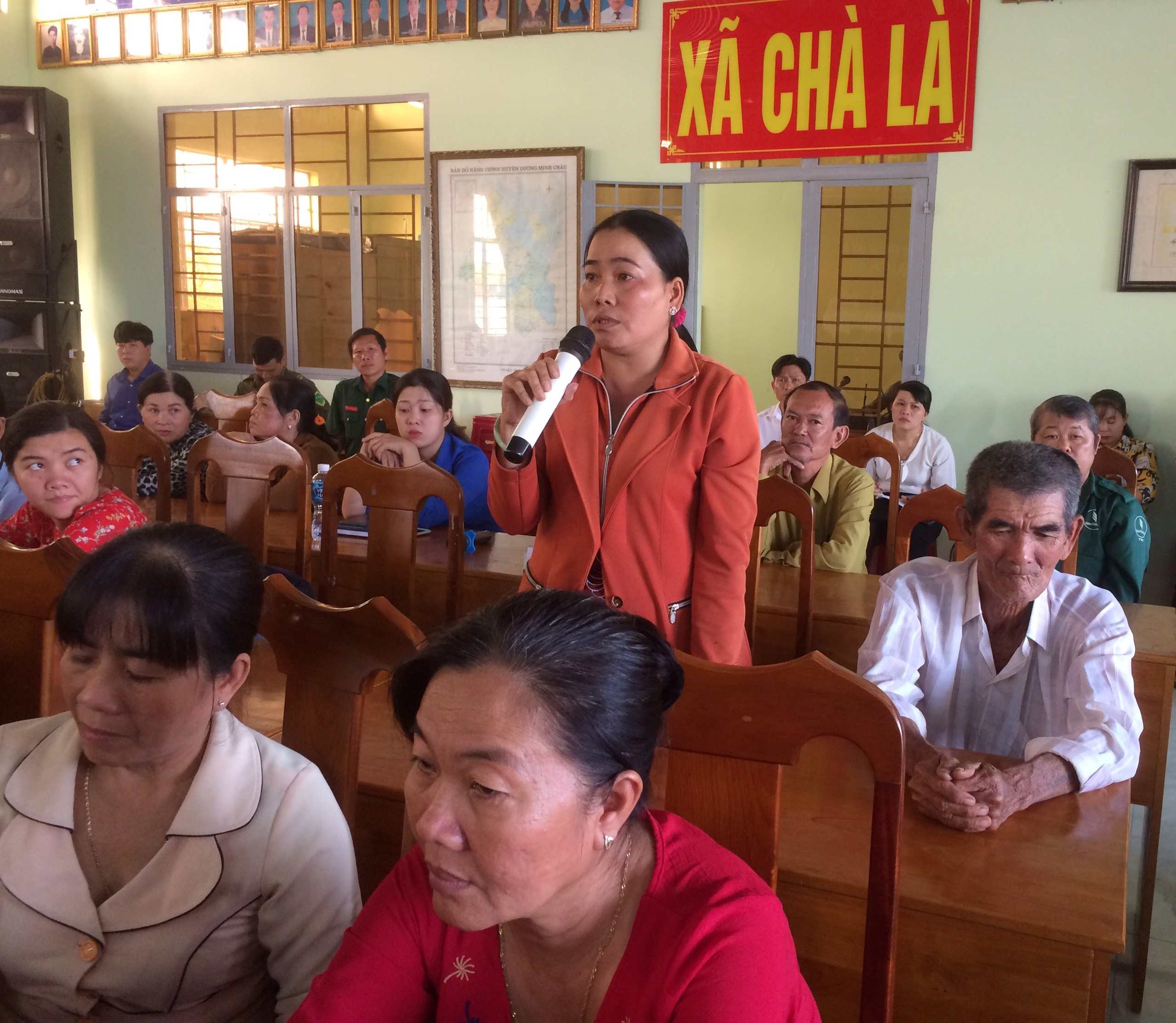 Dương Minh Châu: Đại biểu HĐND tiếp xúc cử tri xã Bàu Năng và Chà Là